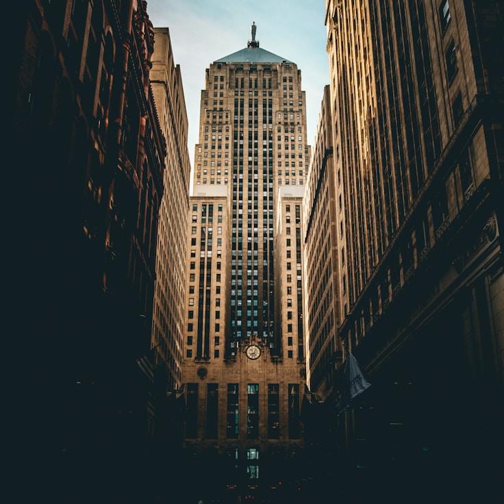 City skyline in Paris, France